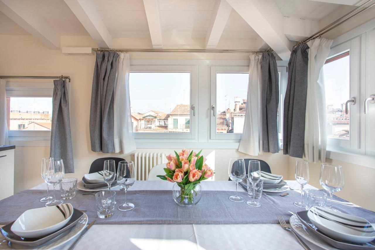 Luxury Terrace View Of San Marco Appartement Venetië